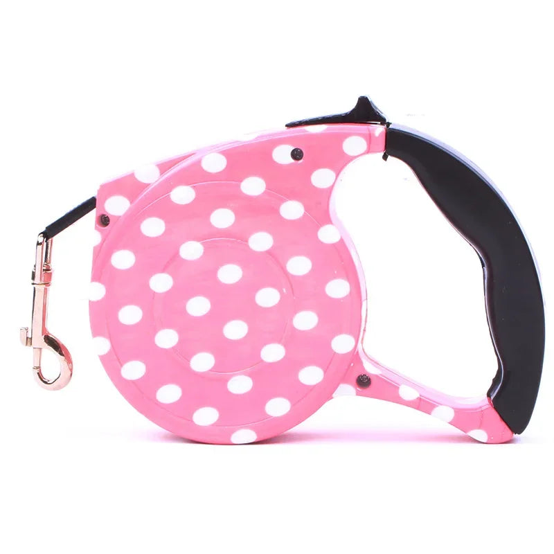Laisse rétractable pour chien de 5 m