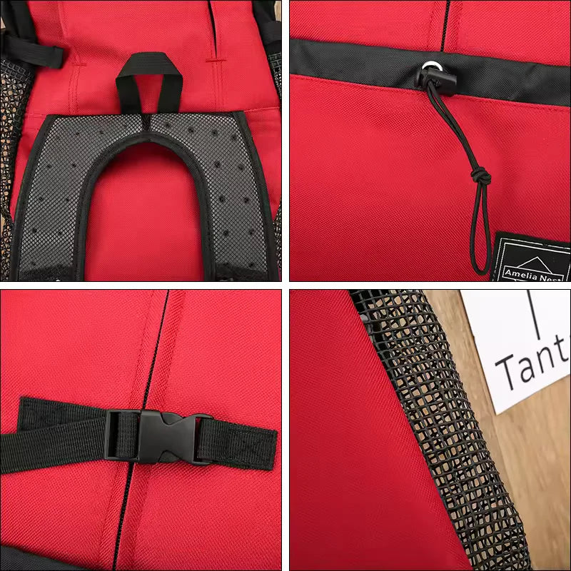 Breathable Dog Backpack Carrier for Small Dogs