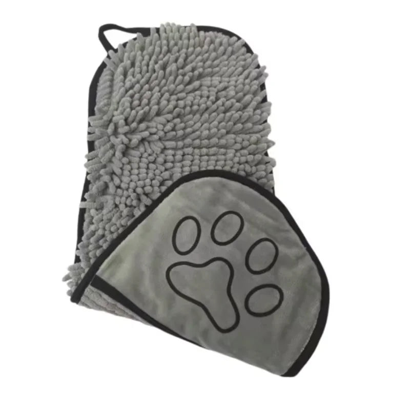 Quick-Drying Super Absorbent Pet Bath Towel for Dogs & Cats