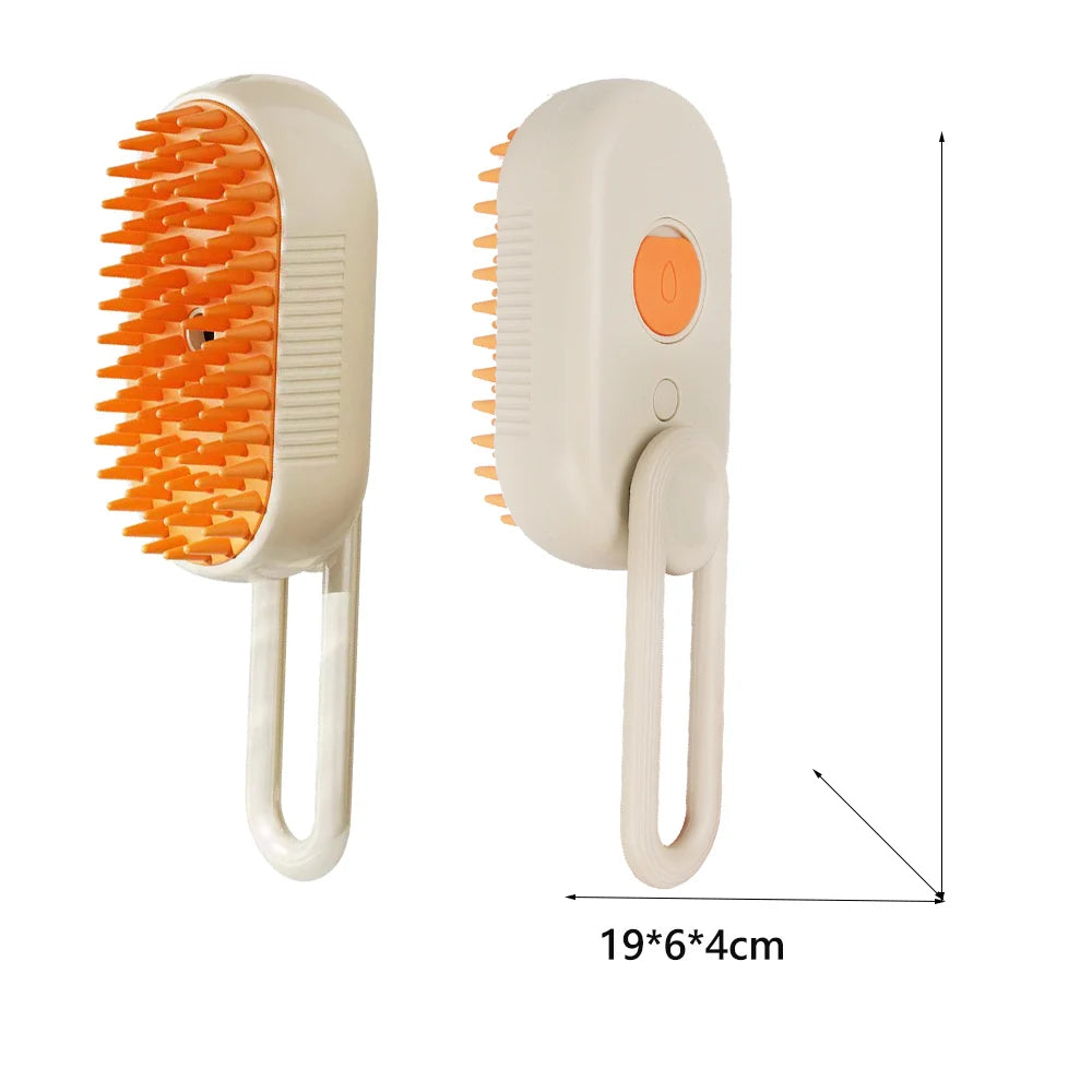 Newest Cat Dog Spray Comb Pet Grooming Accessories Multi Functional Cats Massage Brush Hair Removal Combs Cepillo Vapor Gato