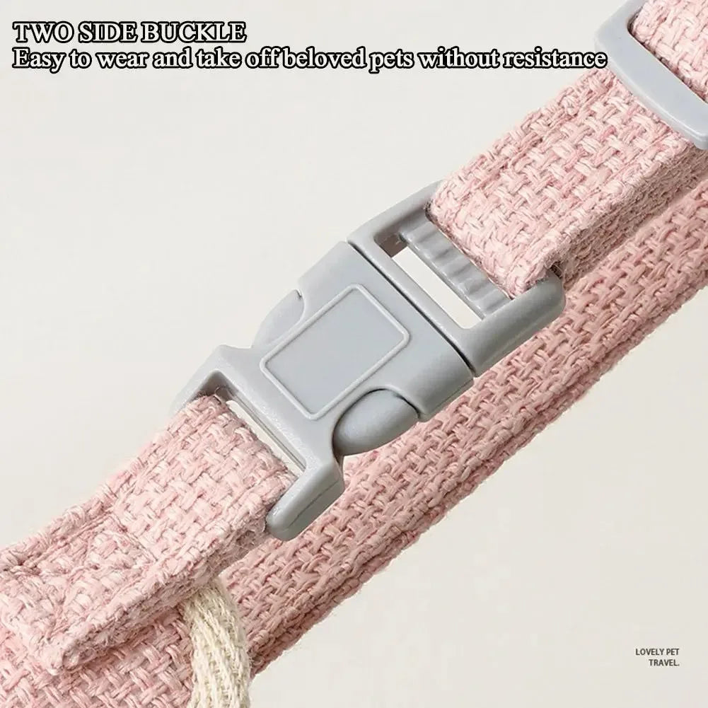 Adjustable Harness & Collar for Kittens and Small Pets