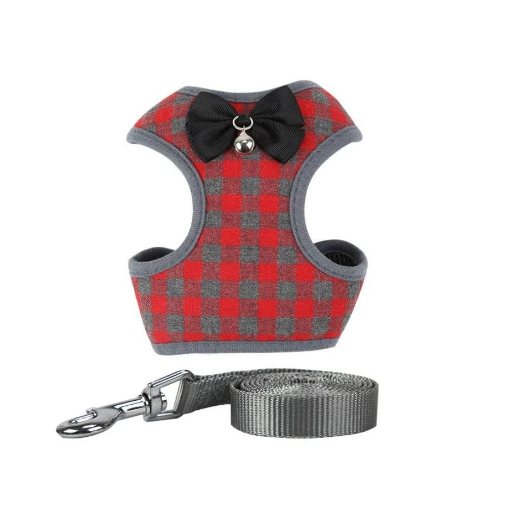 Nylon Mesh Cat & Small Dog Harness Set