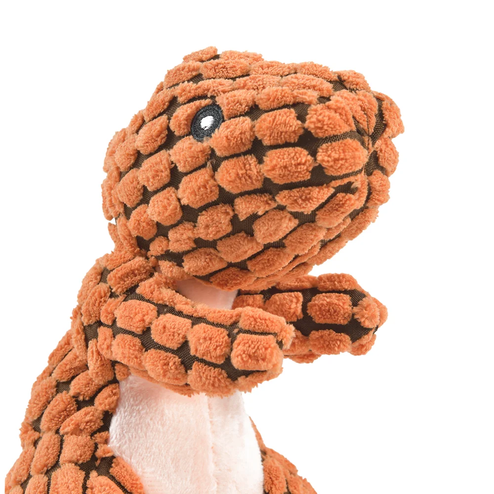 Plush Dinosaur Squeak & Chew Toy