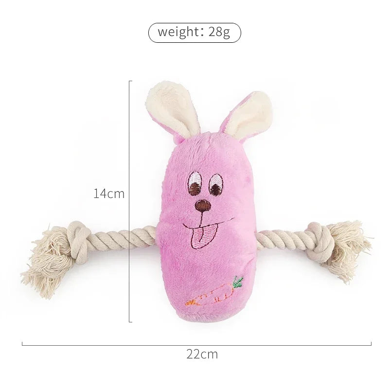 Squeaky Plush Chew Toy for Dogs