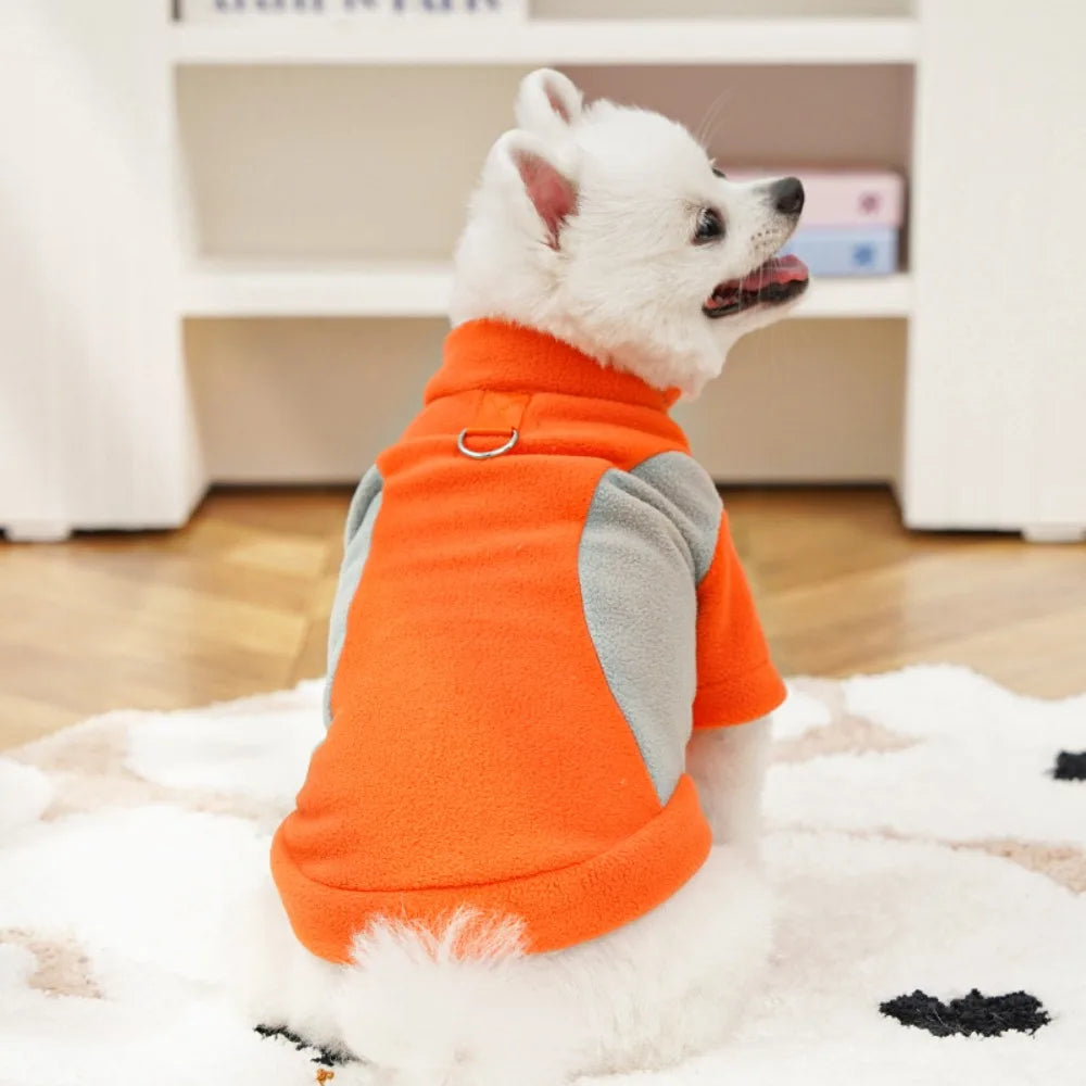 Soft Fleece Dog Hoodie & Warm Winter Coat
