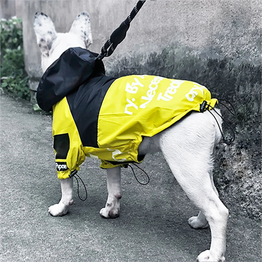 Waterproof Reflective Dog Raincoat with Hood