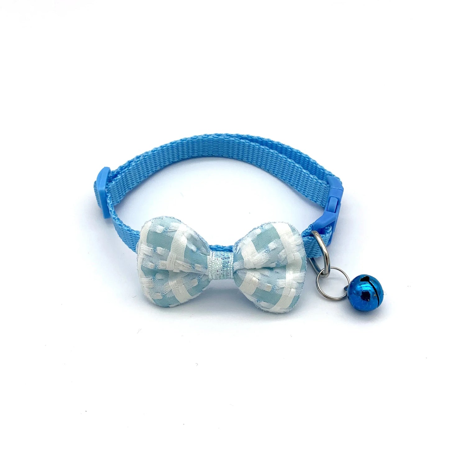 Cute Bow Cat Collar with Safety Bell