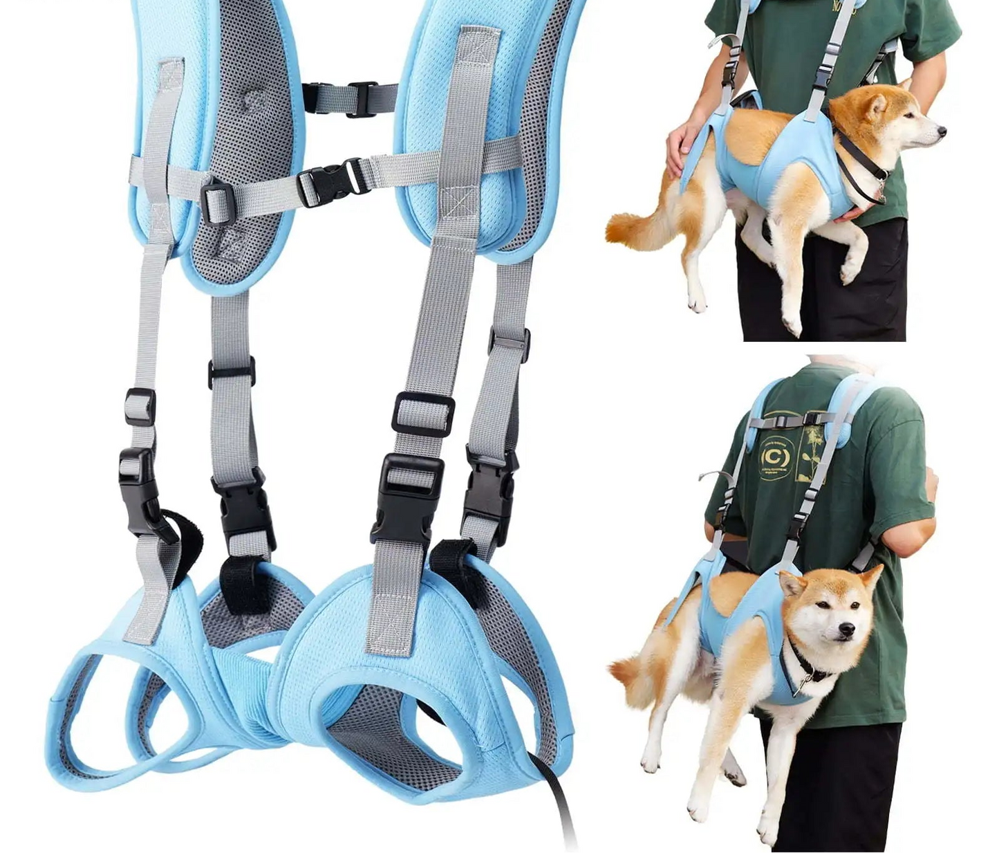 Breathable Pet Carrier Backpack - Adjustable Design for Small to Medium Dogs