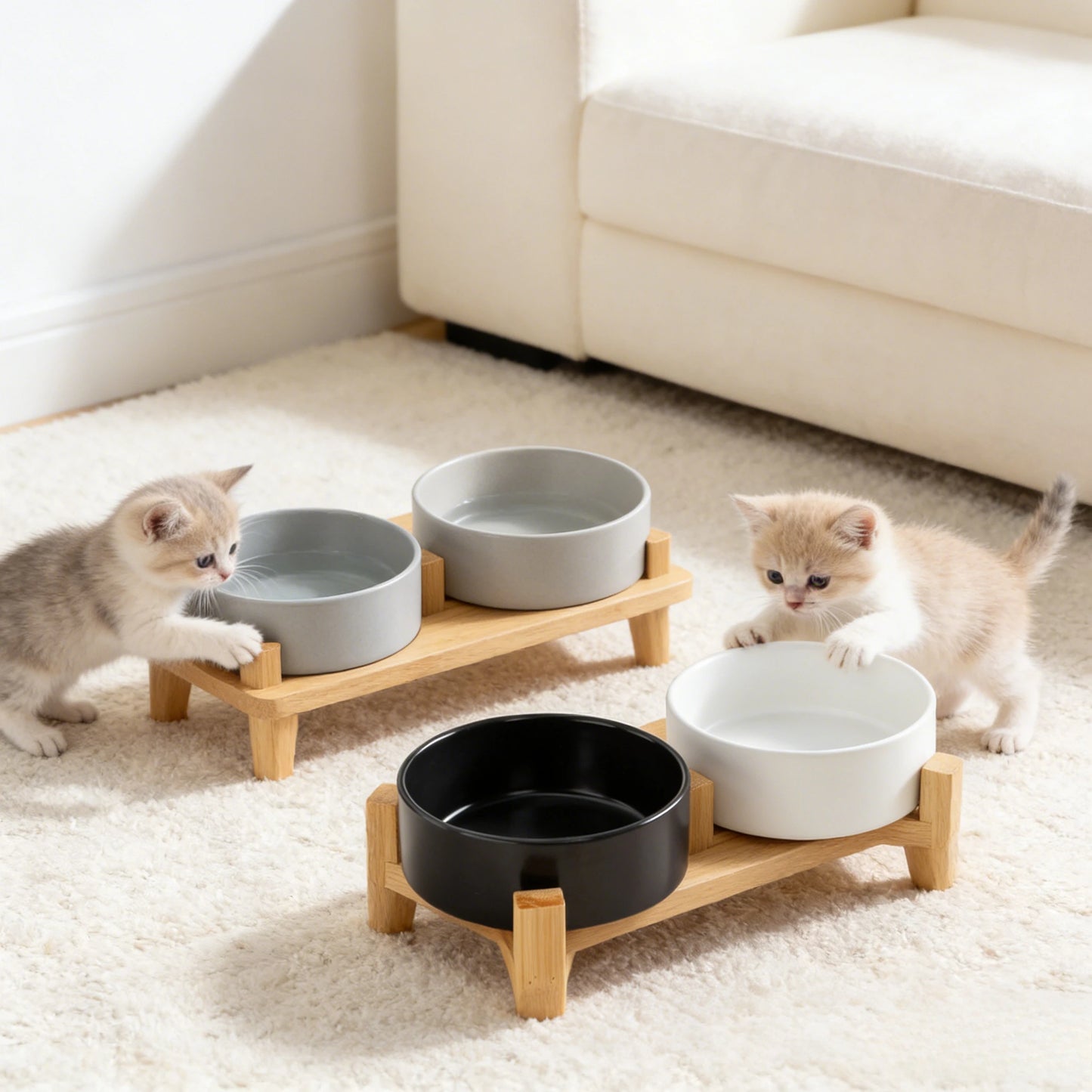 Elevated Double Pet Bowl