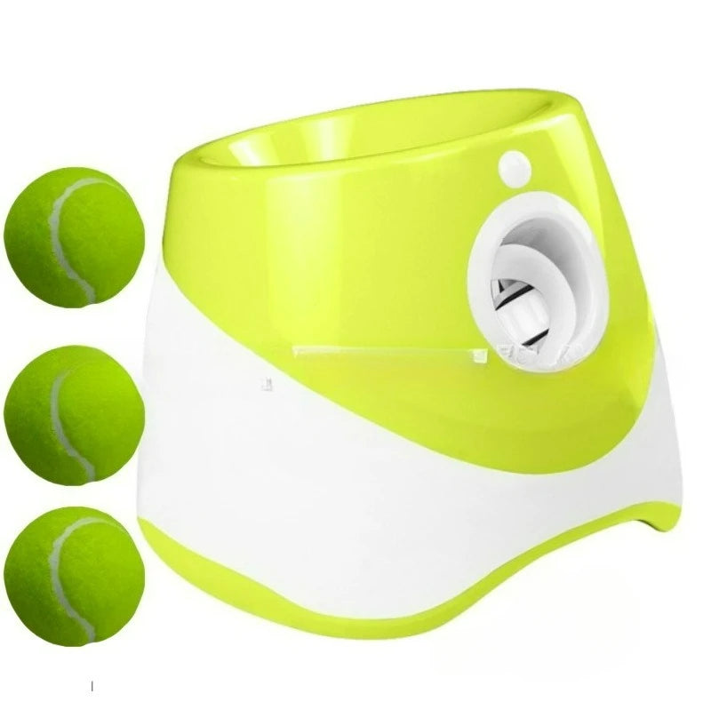 Automatic Dog Ball Launcher with 3 ETPU Balls