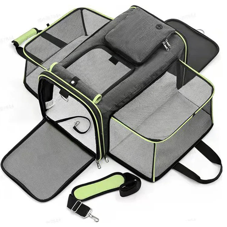 Foldable Large Capacity Pet Carrier Bag