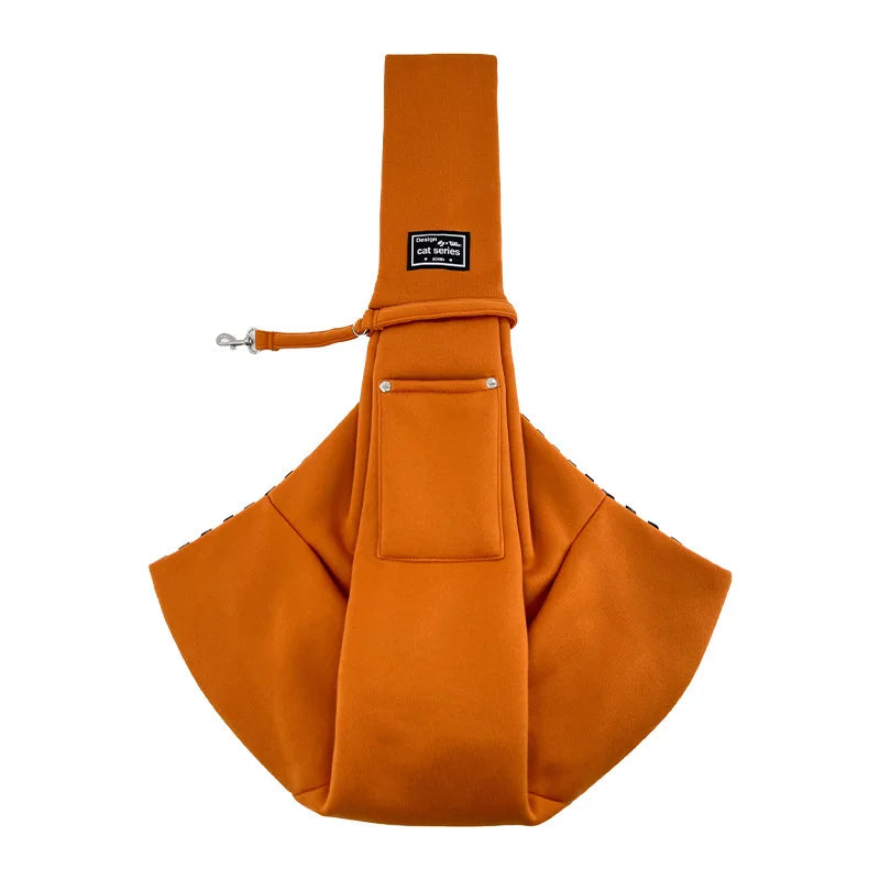Portable Pet Shoulder Carrier Bag with Phone Pocket