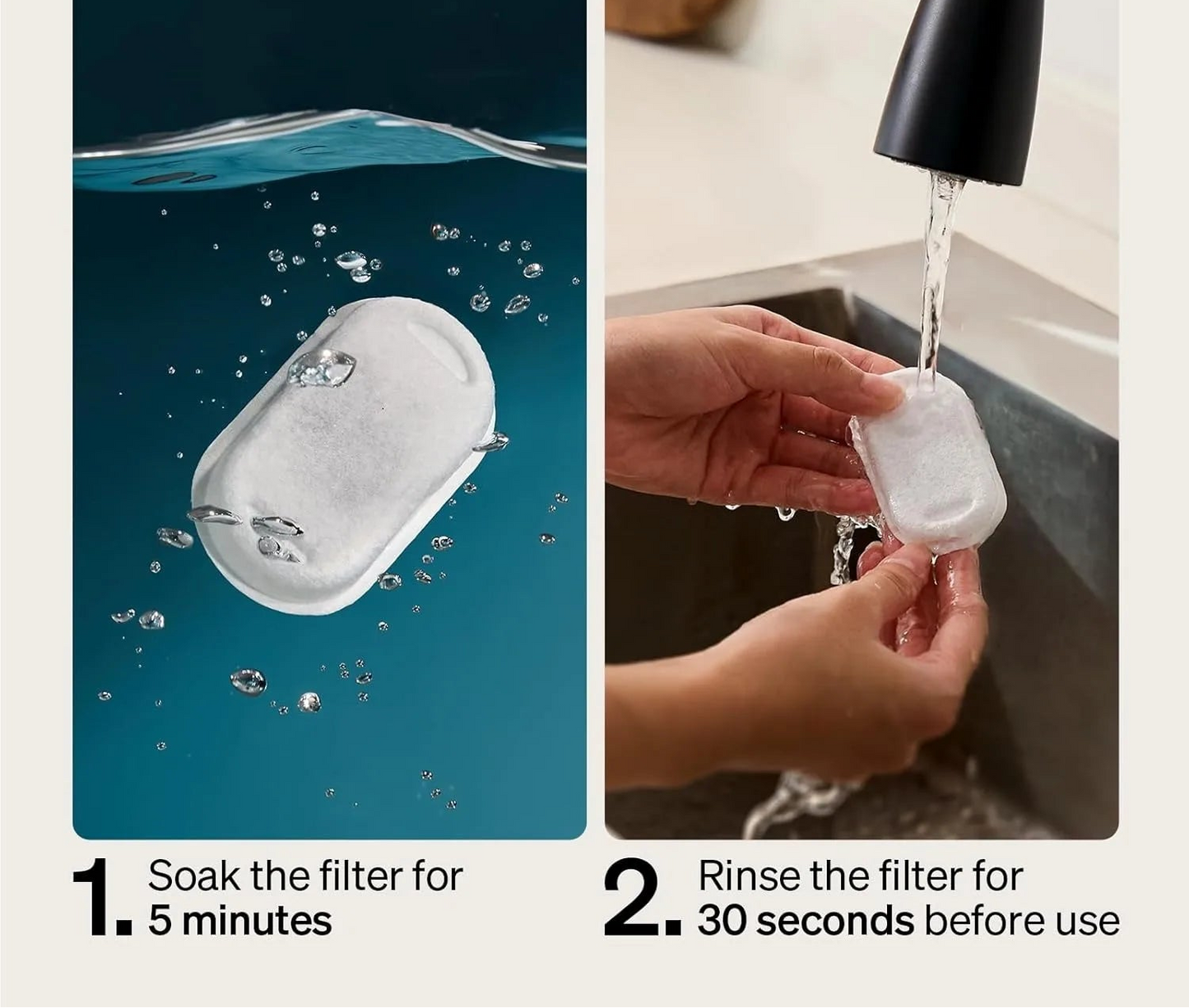 Stainless Steel Water Fountain Replacement Filters