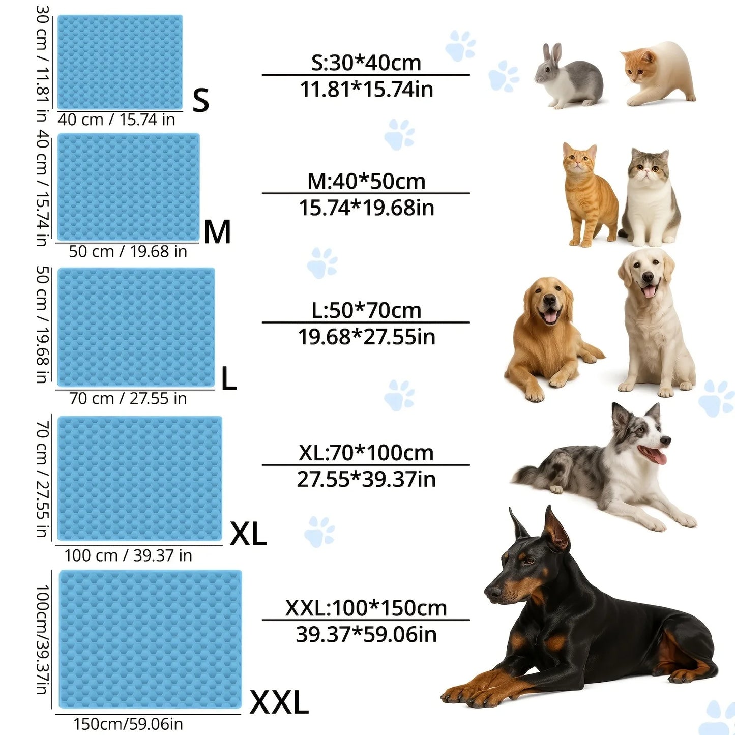 Breathable Mesh Pet Cooling Mat