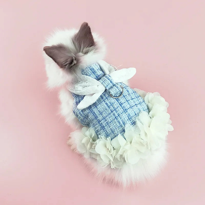Adjustable Harness & Leash Set for Rabbits & Kittens