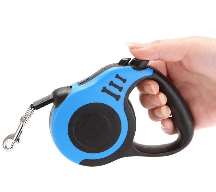 Laisse Rétractable pour Chien - Laisse Extensible Automatique pour Chiens de Petite à Moyenne Taille