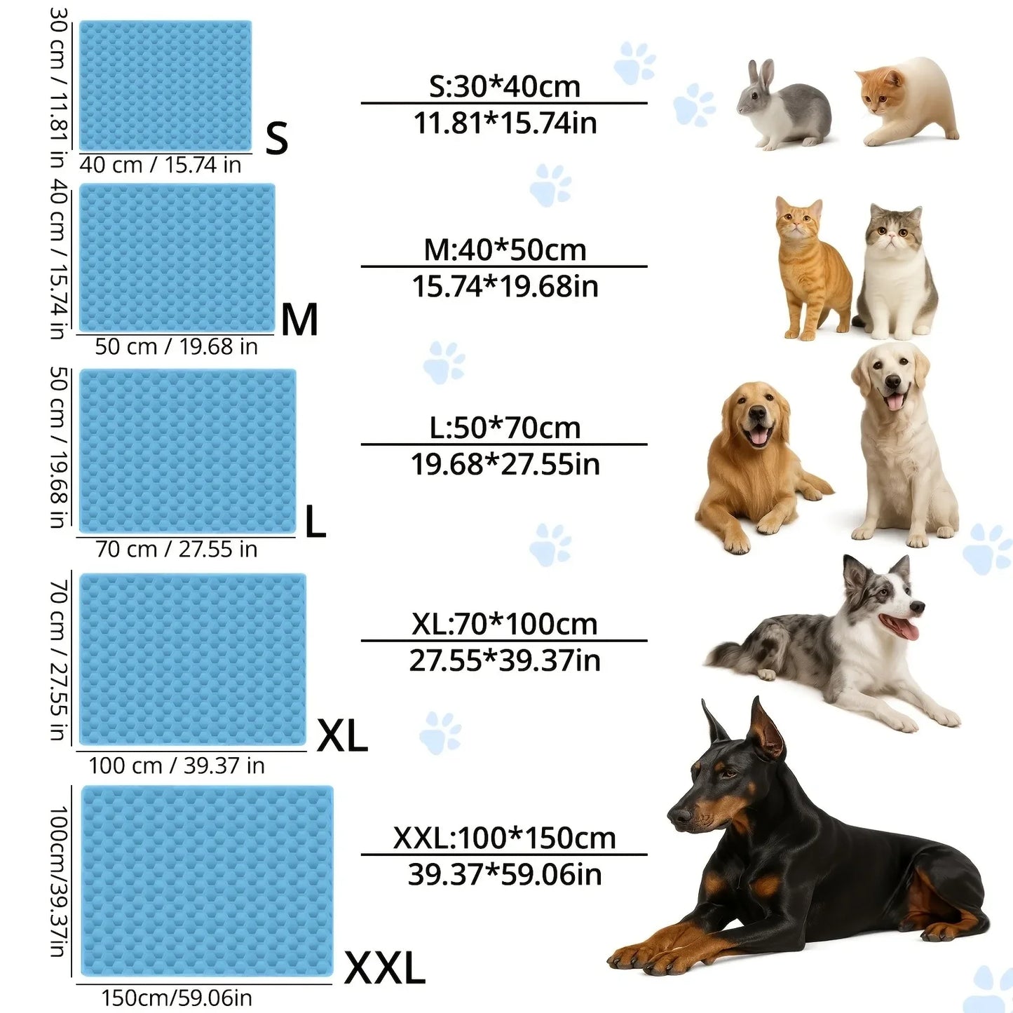Breathable Mesh Pet Cooling Mat
