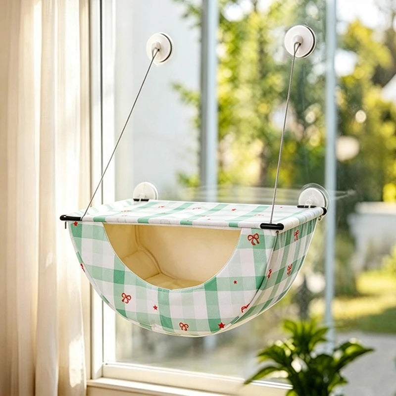 Suction-Cup Cat Window Hammock