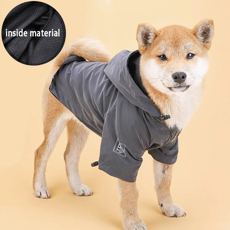 Waterproof Reflective Dog Jacket – Colourful Fashion Coat for All Sizes