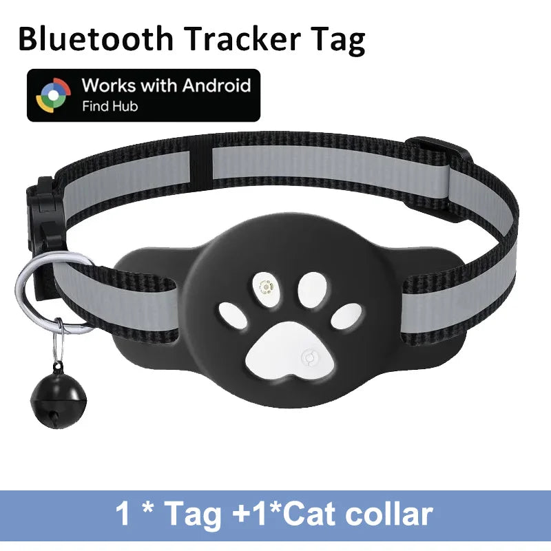 Google Find My Pet Collar Tracker for Android — IP68 Waterproof, No Subscription