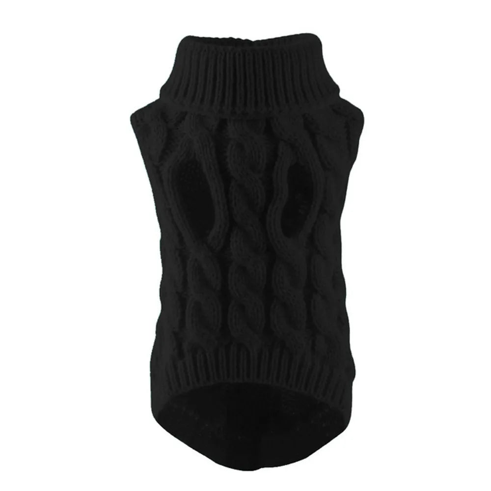 Pull en tricot pour chien | Pull chaud d'automne et d'hiver pour petits chiens et chiots
