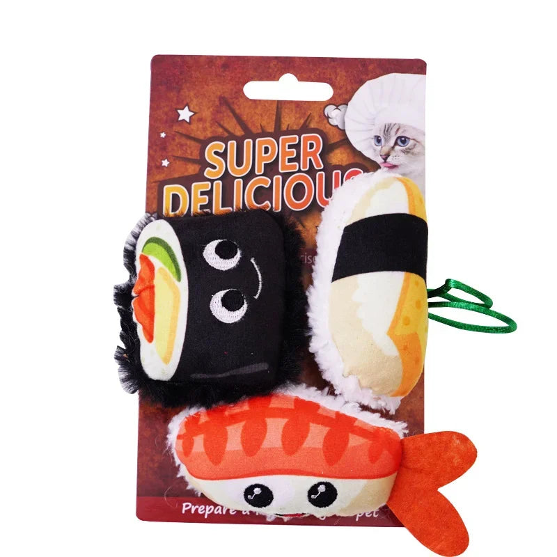 Bite-Resistant Plush Catnip Toy