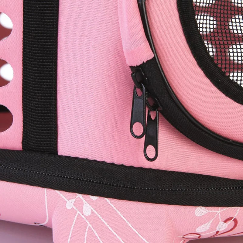 EVA Mesh Pet Carrier Sling Bag for Cats, Dogs & Rabbits