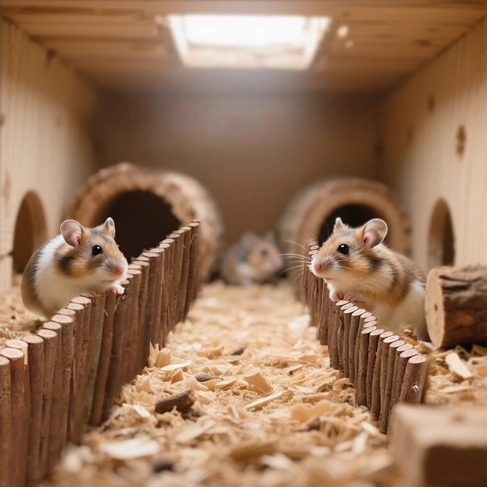 Natural Willow Chew Toy for Small Pets