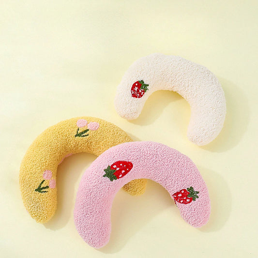 Plush Catnip Chew Toy Pillow for Cats