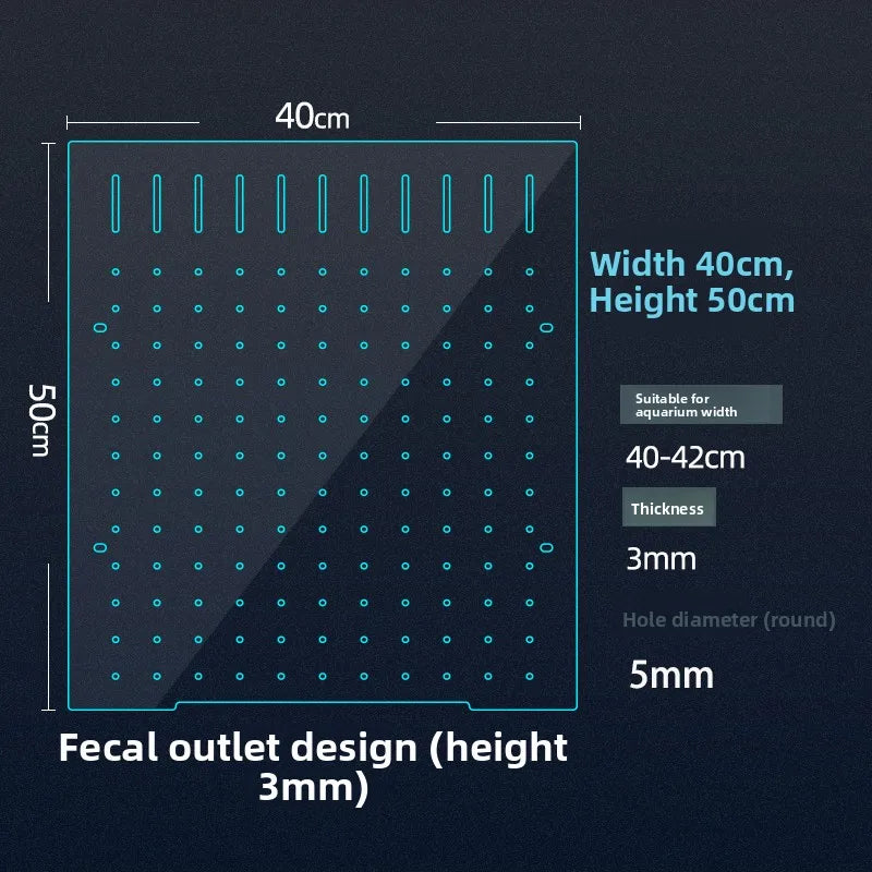 Acrylic Fish Tank Divider & Partition Board