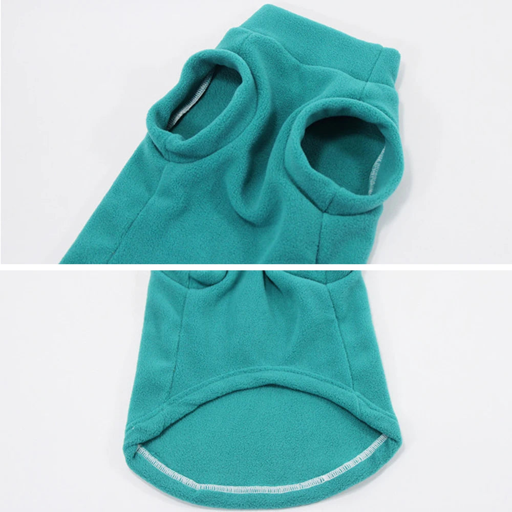 Fleece Vest Jacket for Cats & Small Dogs