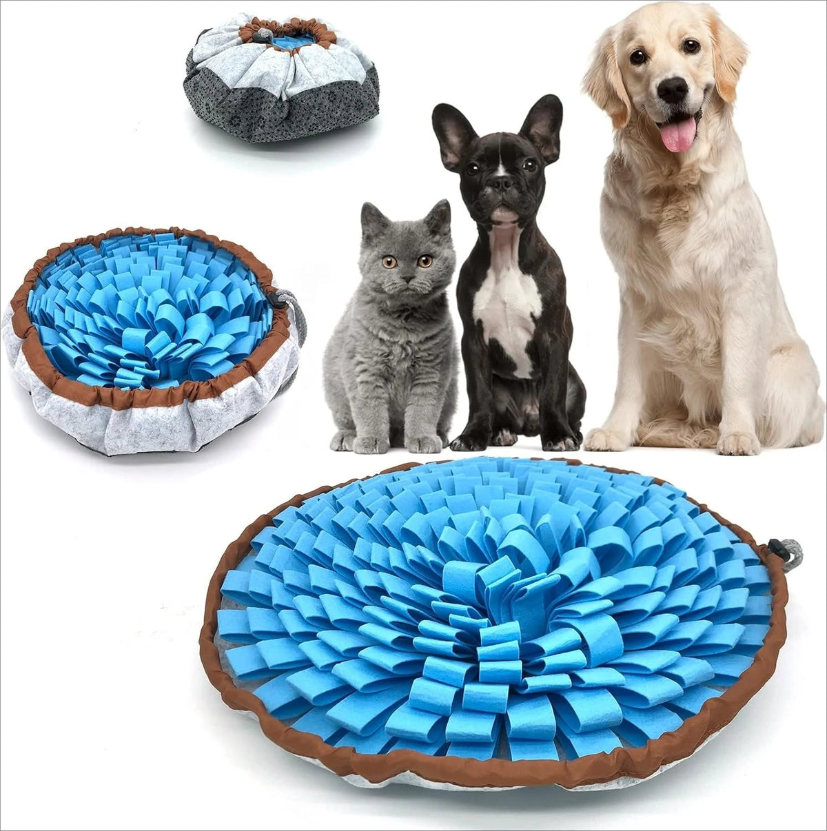 Fleece Dog Snuffle Mat
