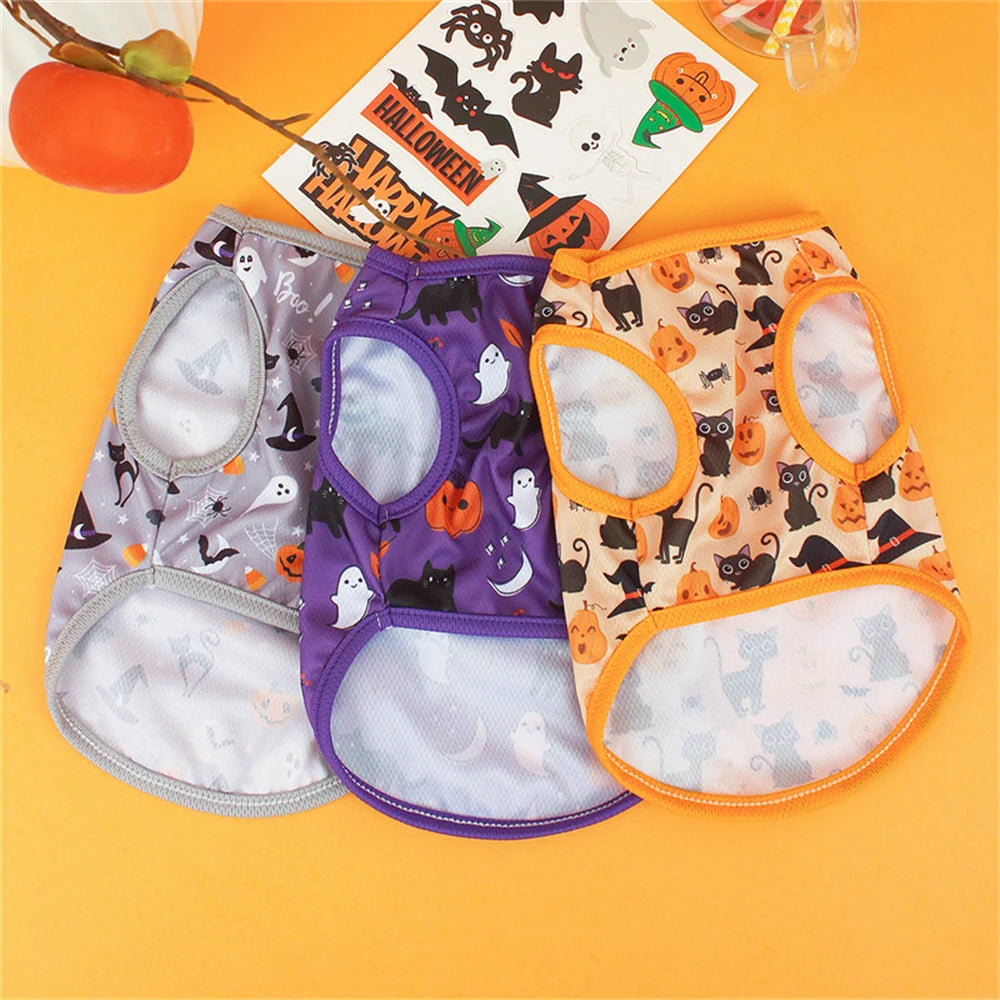 Halloween Print Pet Vest