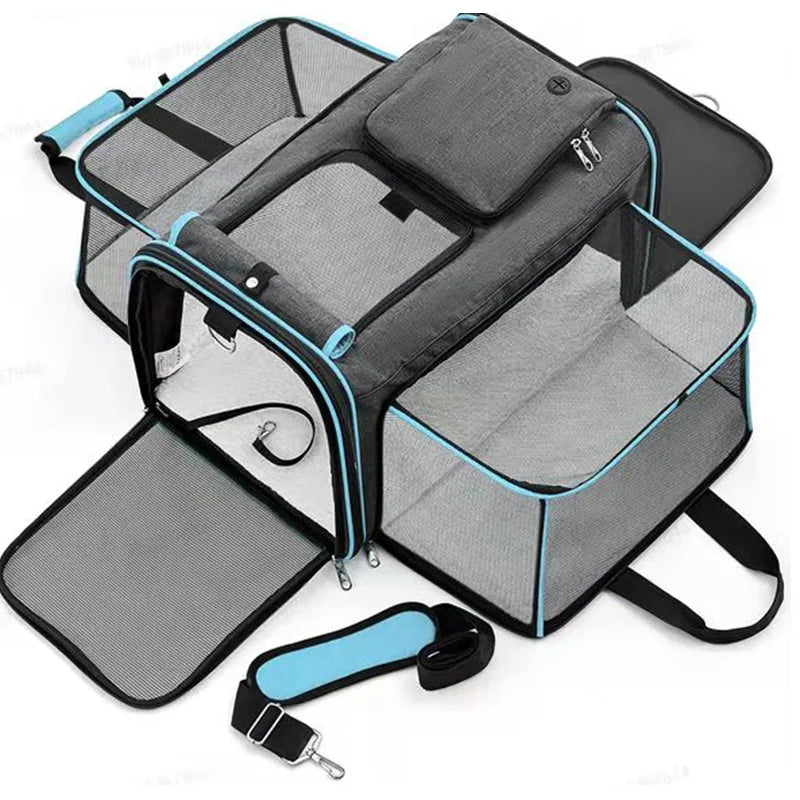 Foldable Large Capacity Pet Carrier Bag
