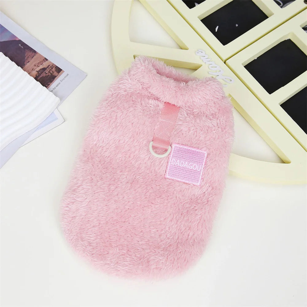 Warm Fleece Jacket & Jumpsuit for Cats and Small Dogs