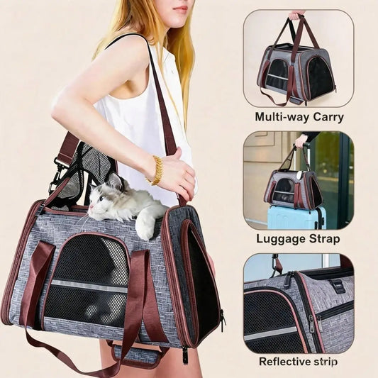 Foldable Pet Travel Carrier
