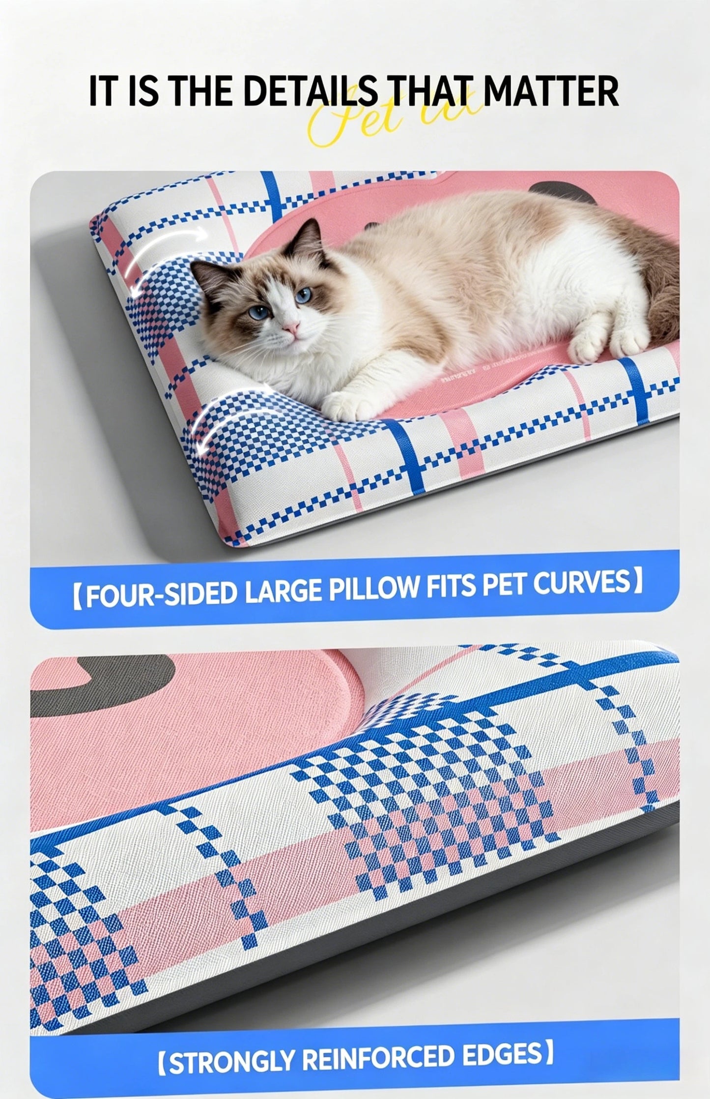 Non-Slip Waterproof Cooling Pad for Dogs & Cats