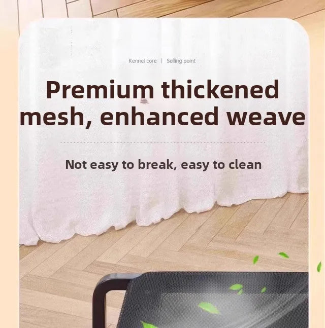 Elevated Mesh Dog Bed