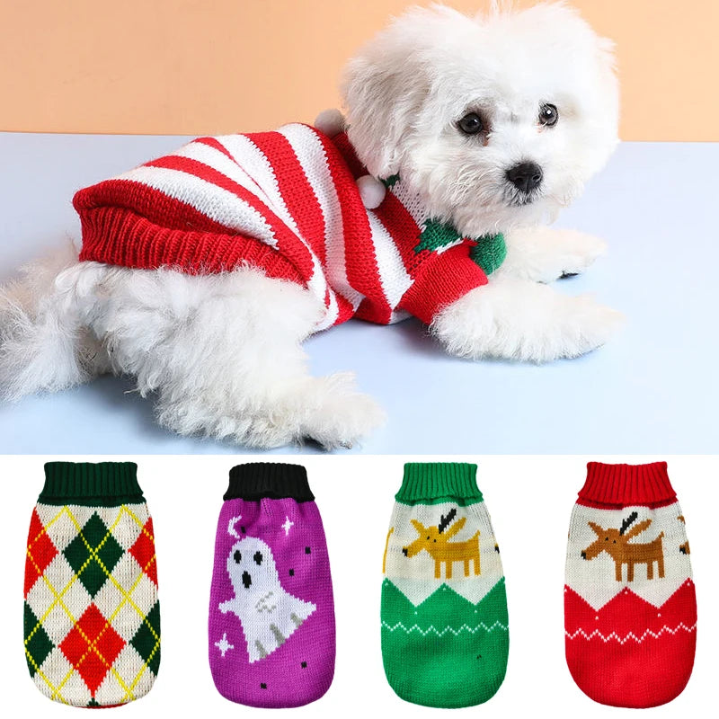 Warm Knit Dog & Cat Sweater