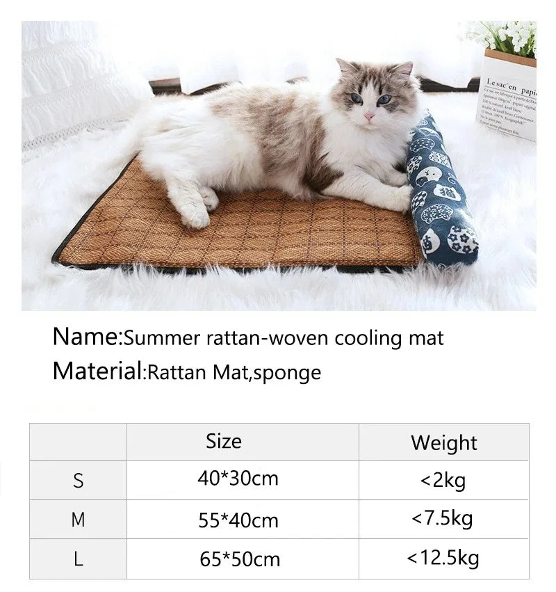 Lit rafraîchissant pour animaux de compagnie - Chats et Chiens
