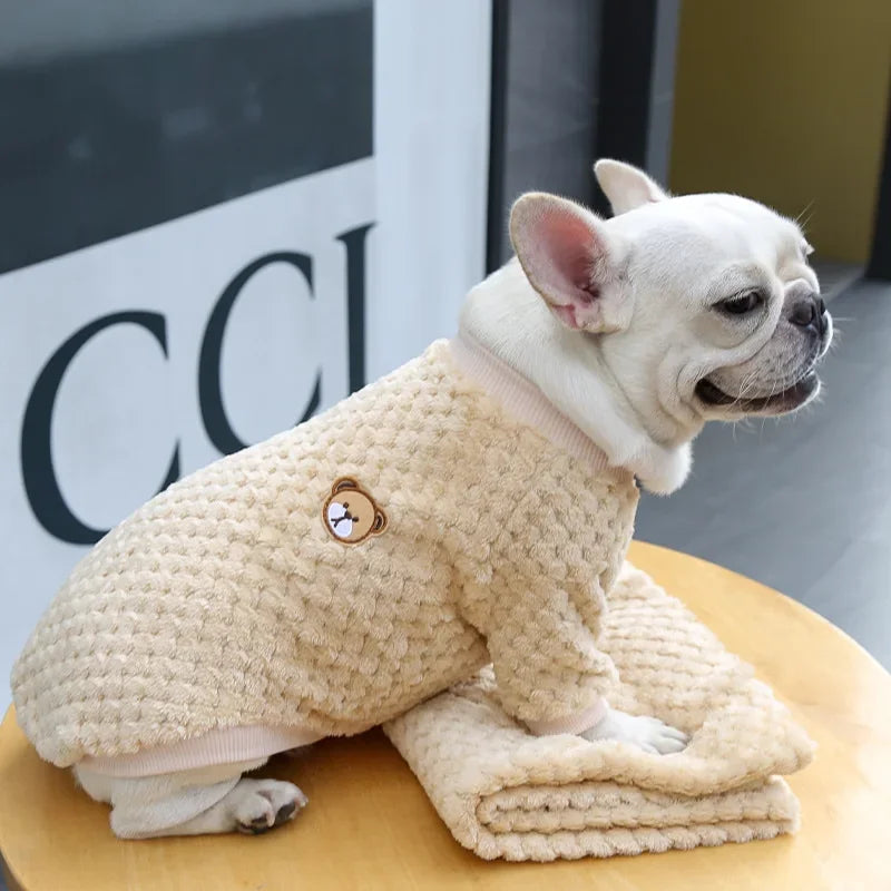 Manteau pull chaud pour chiot | Pull d'automne-hiver pour chiens et chats de petite taille
