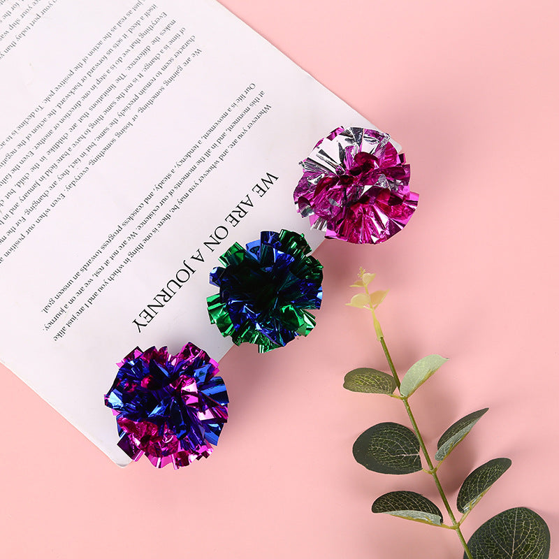 Ringing Paper Ball Cat Toys - 10 Pack Interactive Play Balls