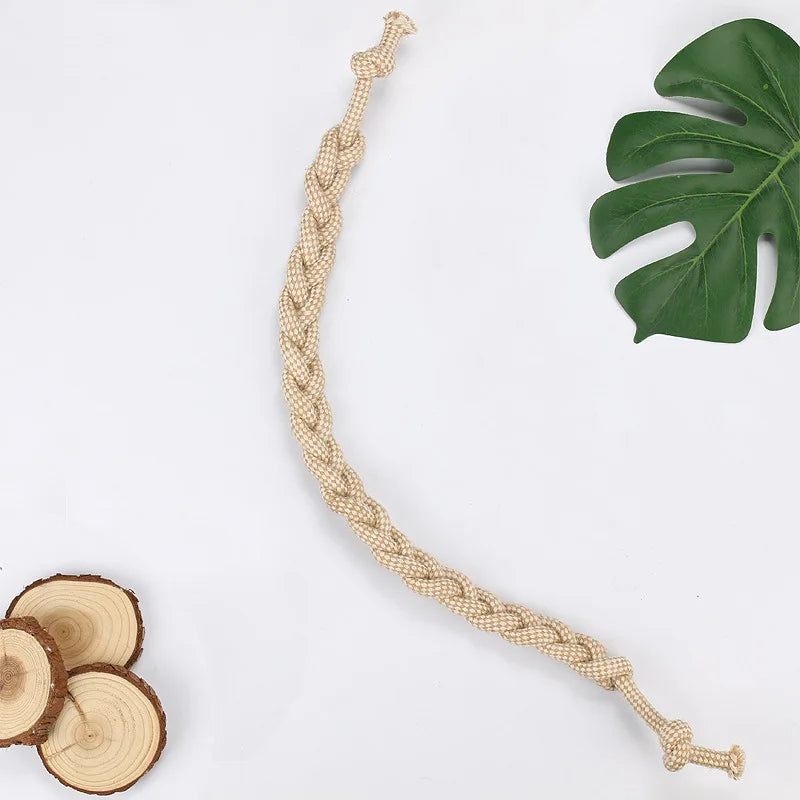 Cotton Rope Knot Chew Toy for Dogs & Cats