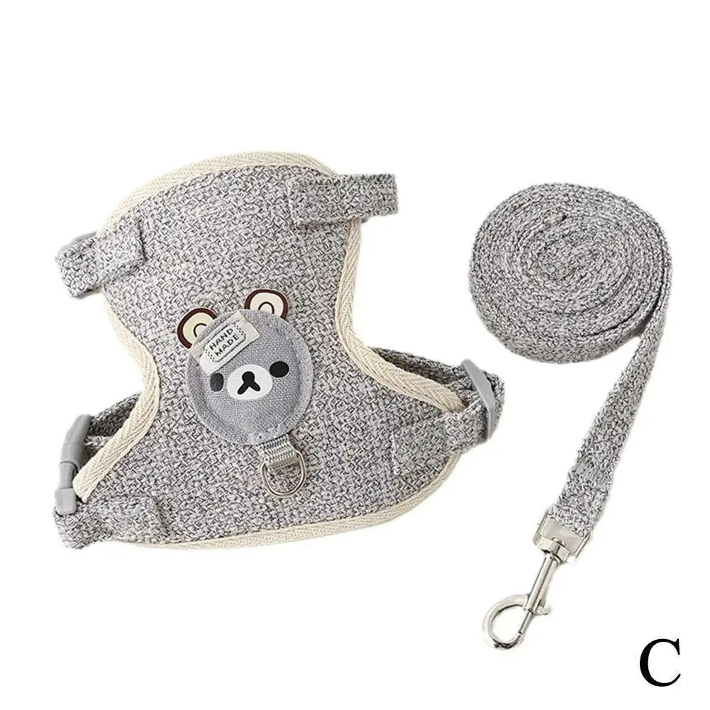 Adjustable Harness & Collar for Kittens and Small Pets