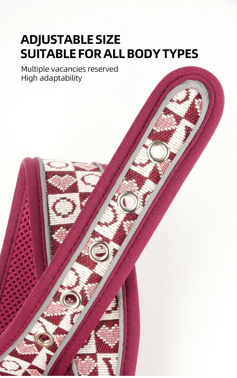 Wide Reflective Dog Collar with No-Pressure Fit