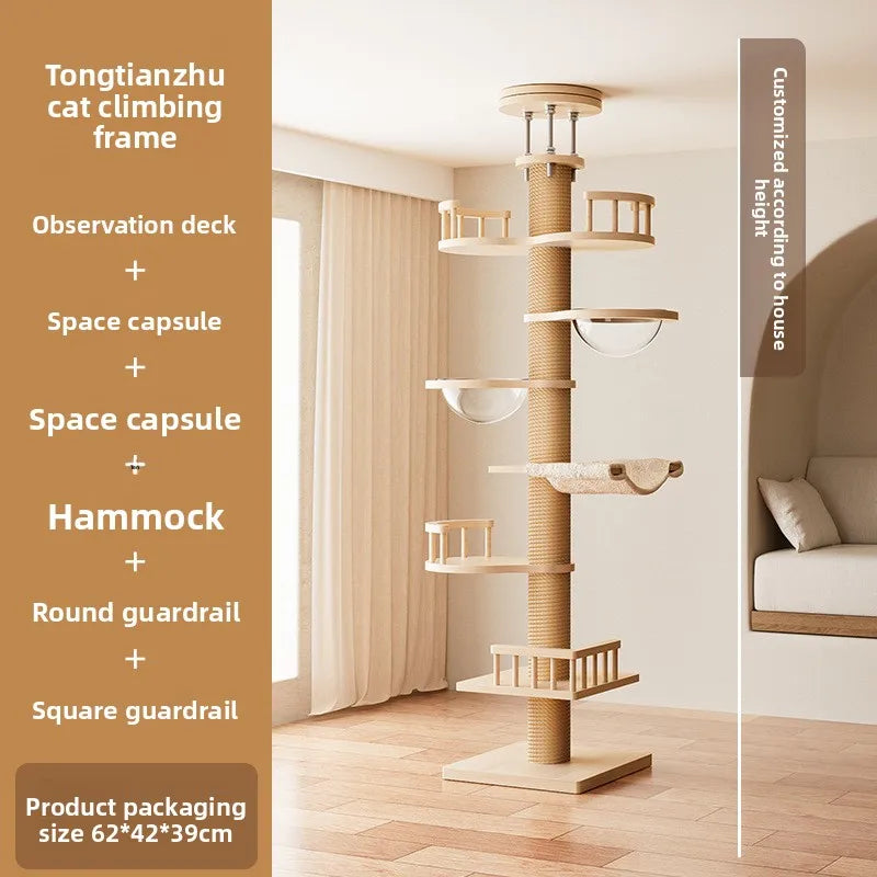 Cat Tree with Bed & Scratching Post
