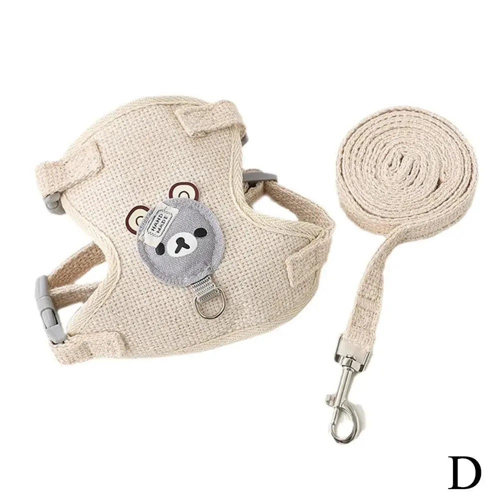 Adjustable Harness & Collar for Kittens and Small Pets