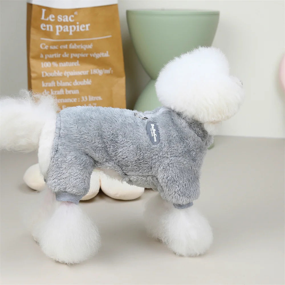 Warm Fleece Jacket & Jumpsuit for Cats and Small Dogs
