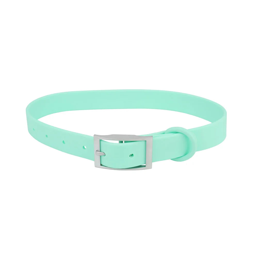 Waterproof Adjustable PVC Pet Collar — 12 Colours