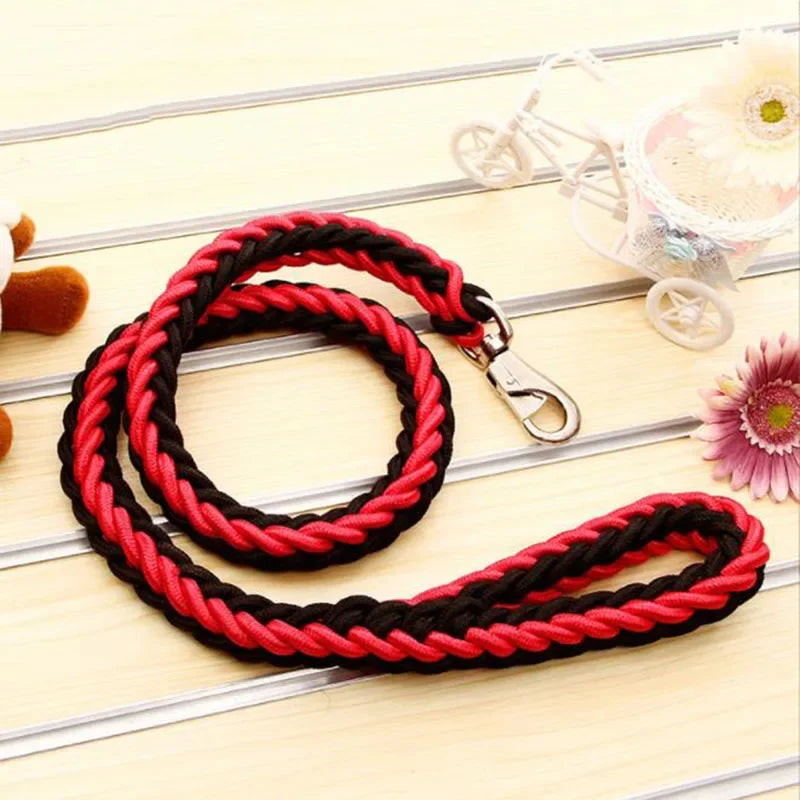 Heavy Duty Nylon Dog Leash & Collar Set - 130cm